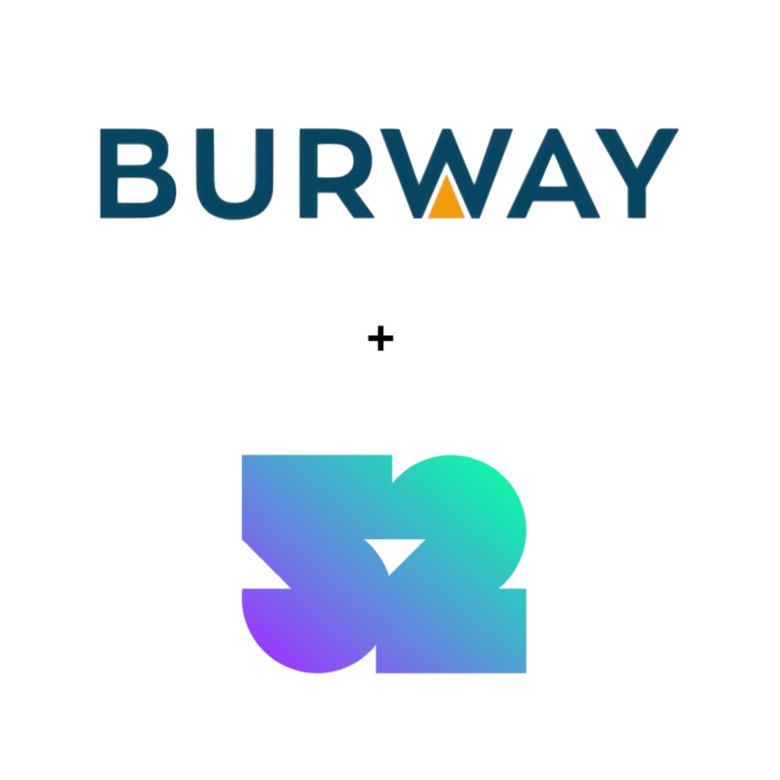 Image depicting the announcement of a strategic partnership between Burway and 52 Partners with their logos